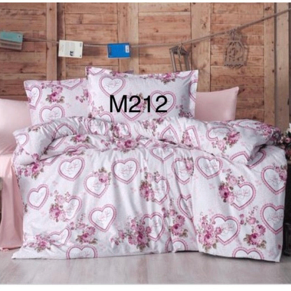 Posteljina pamuk (Navlaka za poplun 200x200+2jastučnice 60x80)