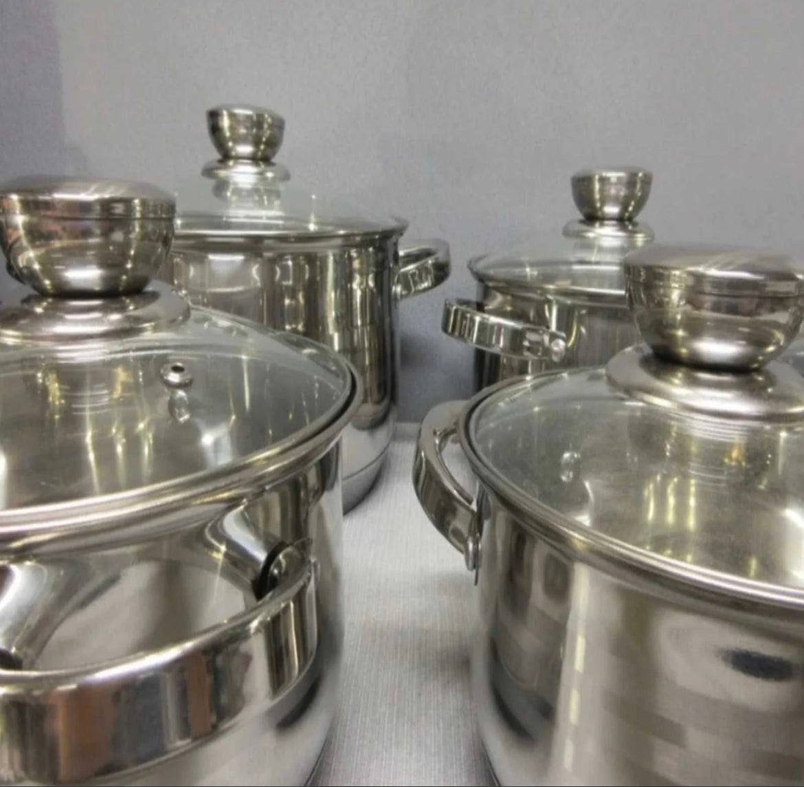 12 djelni set teškog posuđa od INOX 18/10 čelika