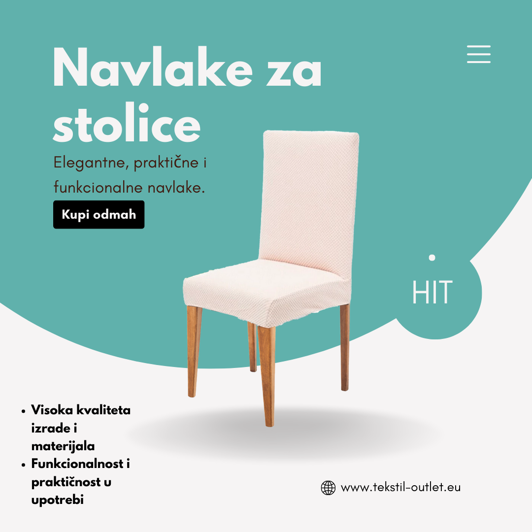 Navlake za stolice KOBRA DEKOR