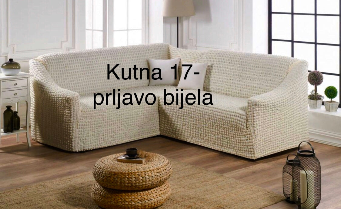 Navlaka za kutnu garnituru BEZ VOLANA (kutna17)